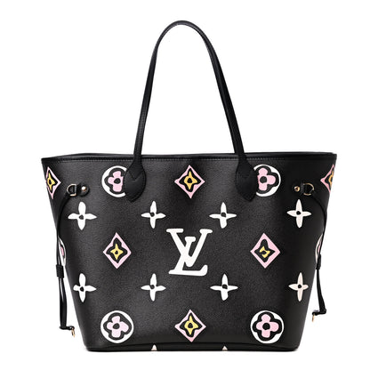 Louis Vuitton Monogram Giant Wild At Heart Neverfull MM Black 1 of 4