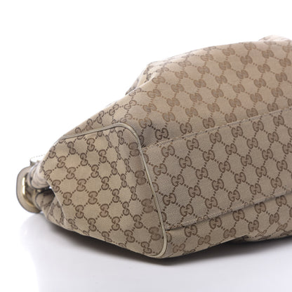Gucci Monogram Large Sukey Tote Champagne 9 of 10
