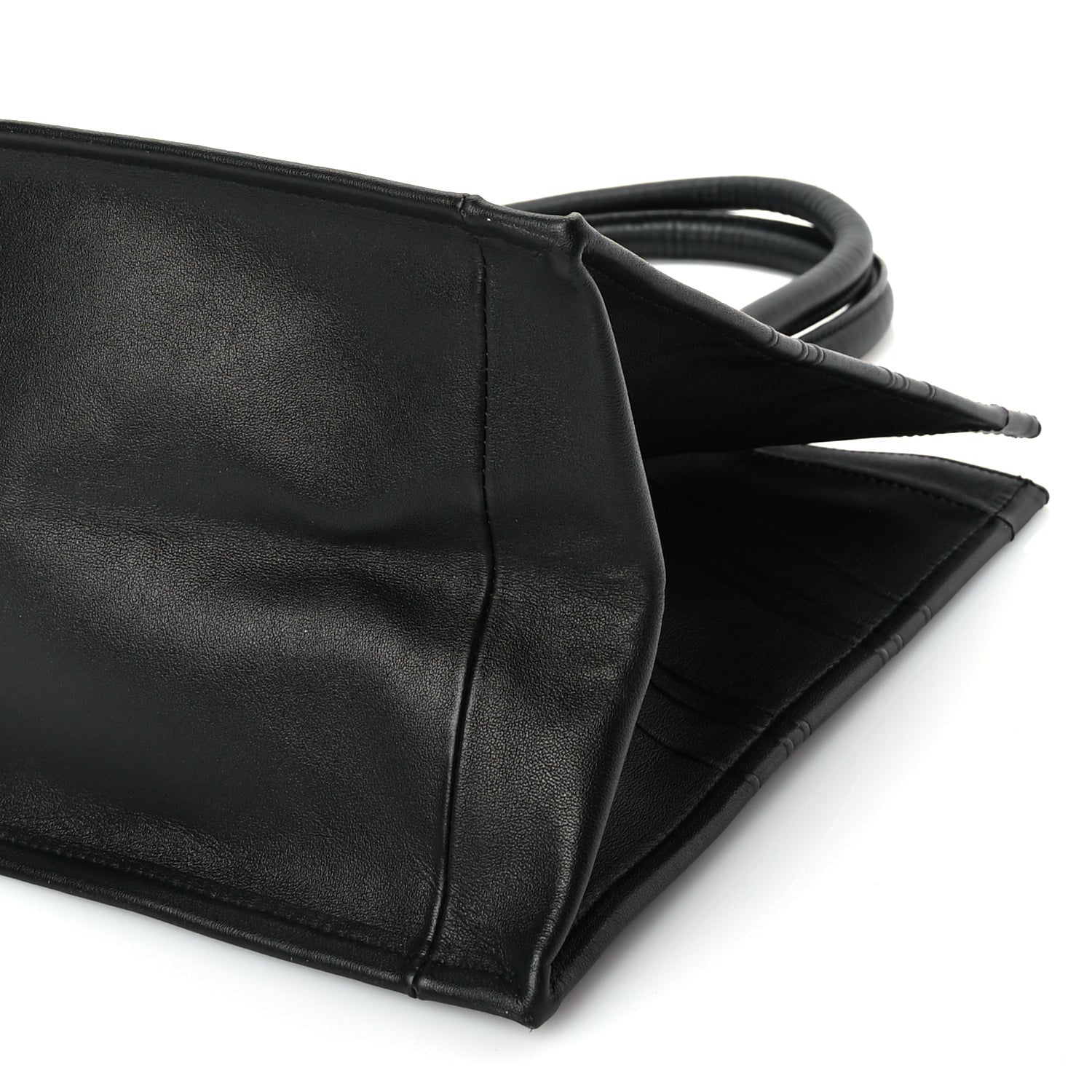 Christian Dior Calfskin Embossed Medium Book Tote Black 8 of 8