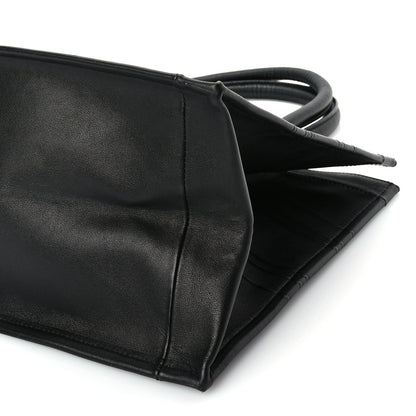 Christian Dior Calfskin Embossed Medium Book Tote Black 8 of 8