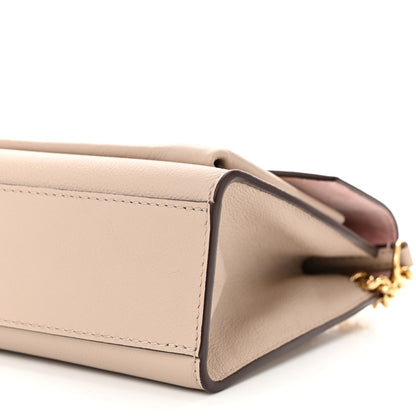 Louis Vuitton Soft Calfskin Mylockme Chain Bag BB Greige 9 of 9