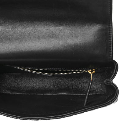 Saint Laurent Lambskin Quilted Victoire Shoulder Bag Black 4 of 7