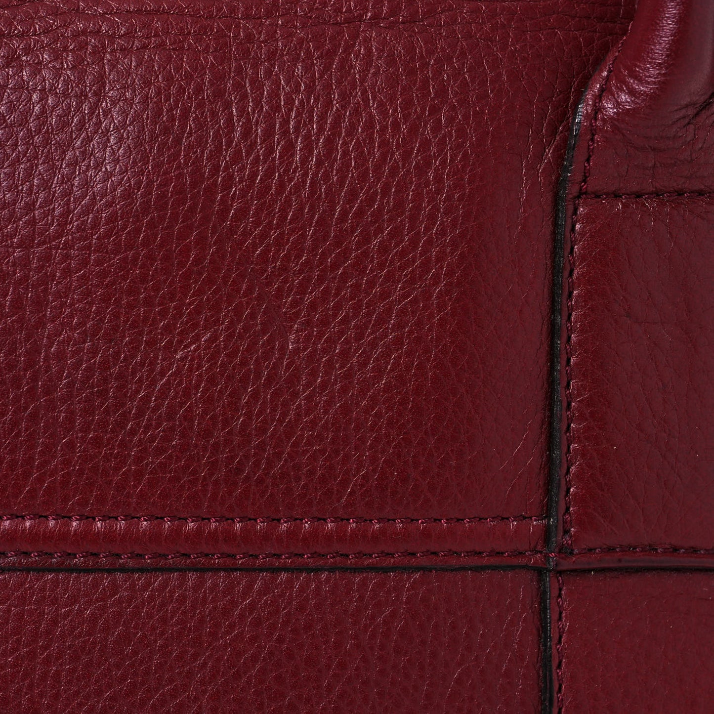 Natural Leather Bayswater Poppy Red