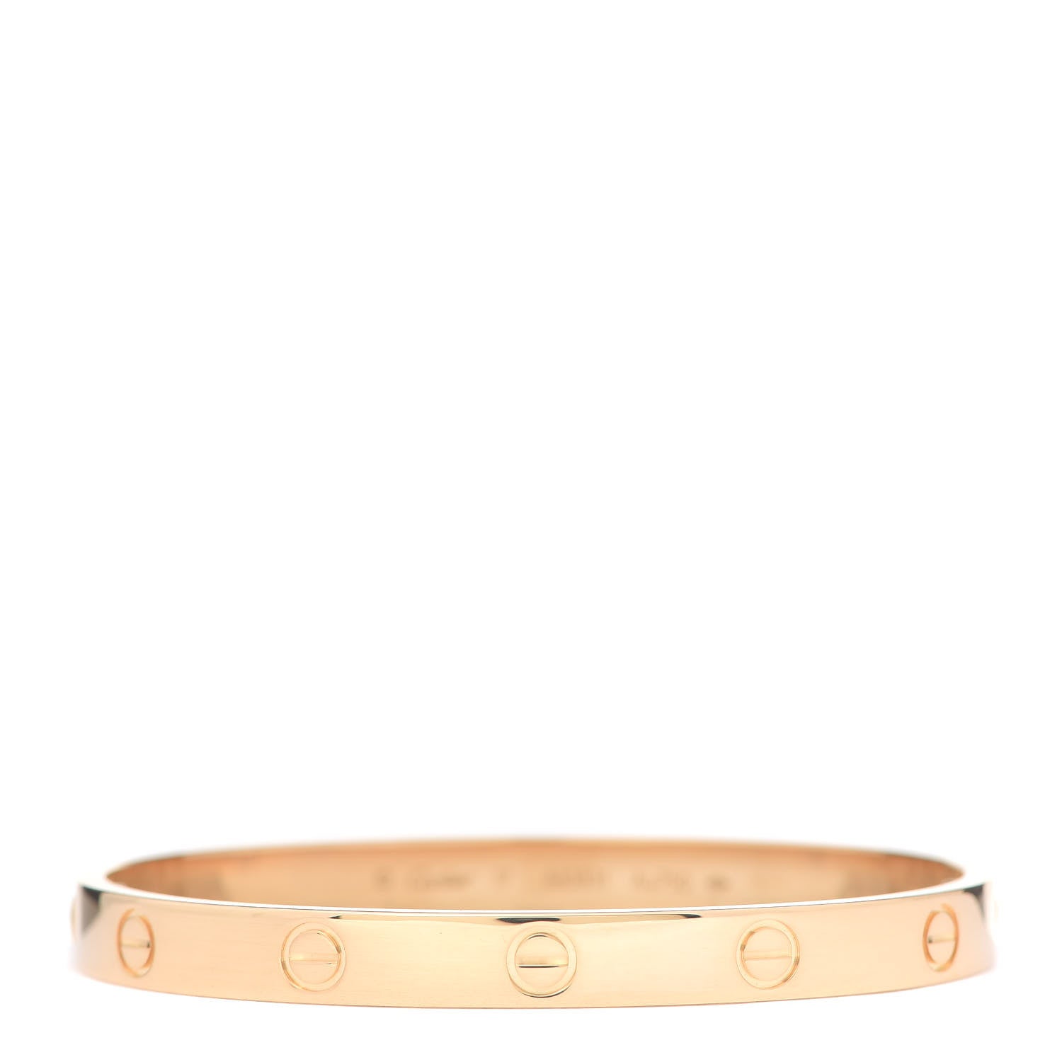 Cartier 18K Yellow Gold LOVE Bracelet 17 1 of 8