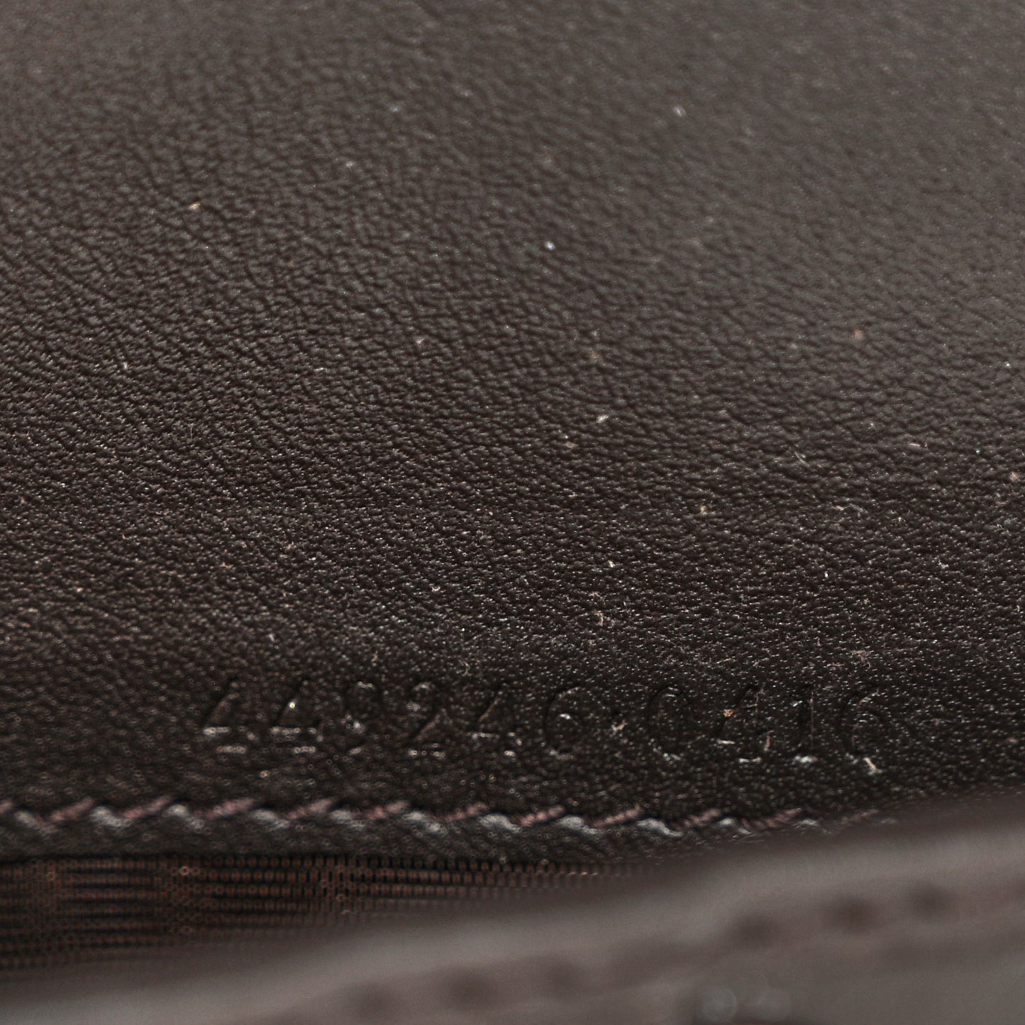 Microguccissima Zip Around Top Handle Travel Wallet Testa di Moro