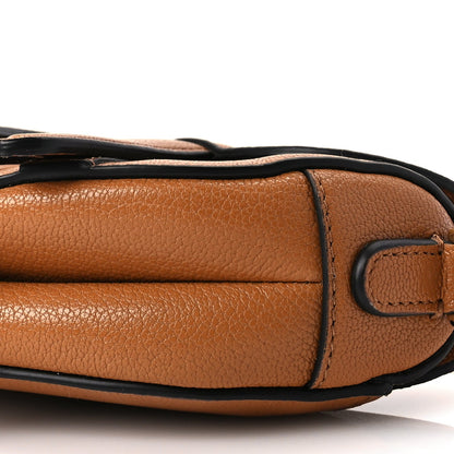 Christian Dior Goatskin Micro Saddle Bag Camello 8 of 8