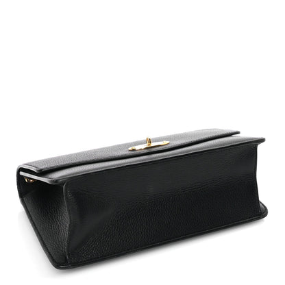 Mulberry Small Classic Grain Calfskin Medium Darley  Black 3 of 7
