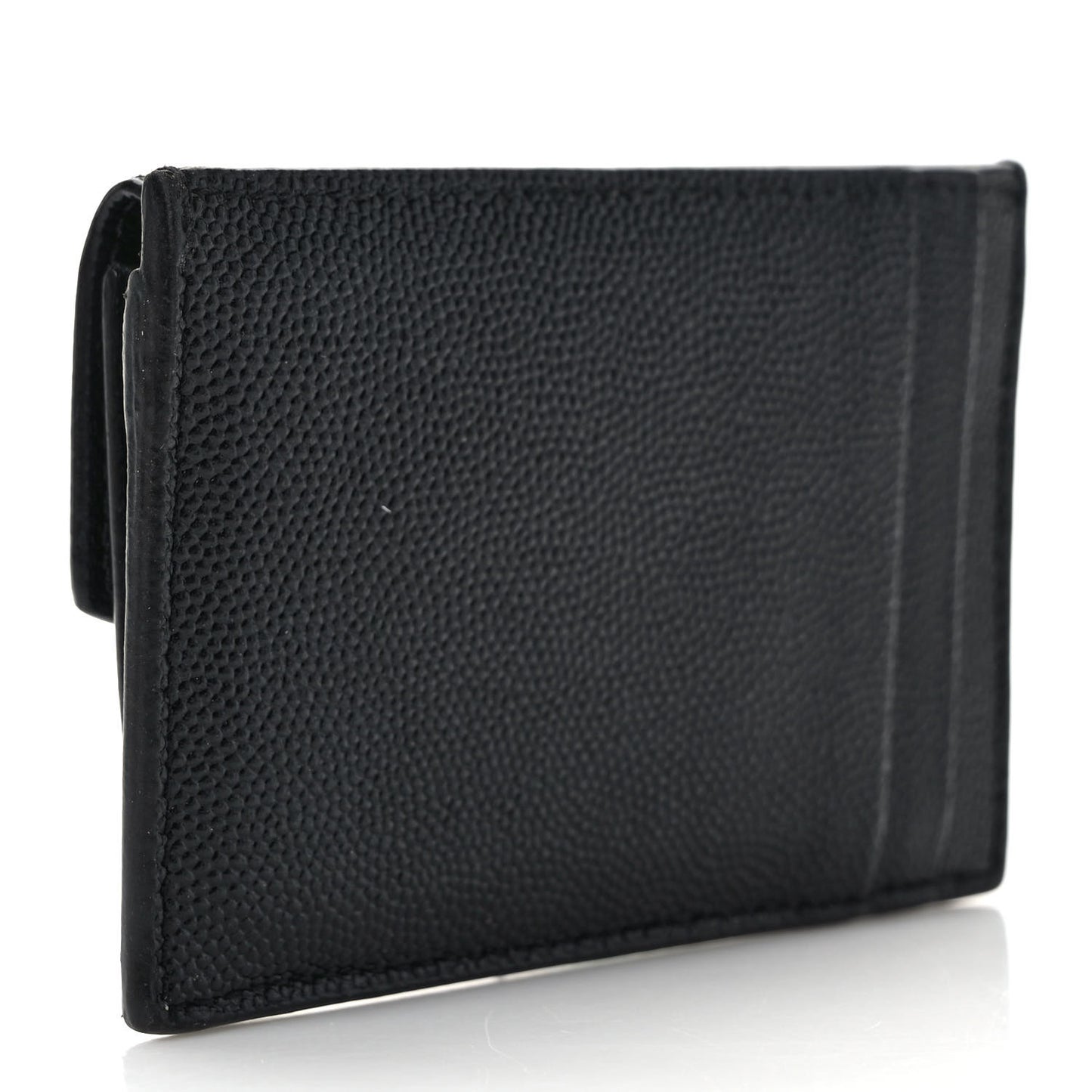 Grain De Poudre Uptown Monogram Card Case Black