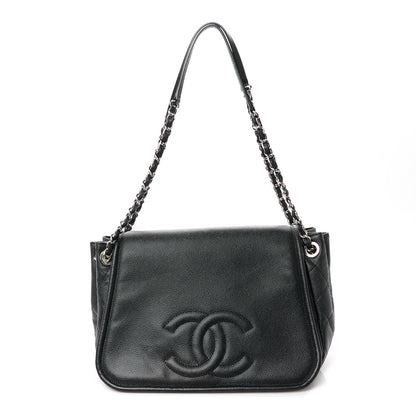 Chanel Caviar Timeless CC Accordion Flap Black 1 of 10