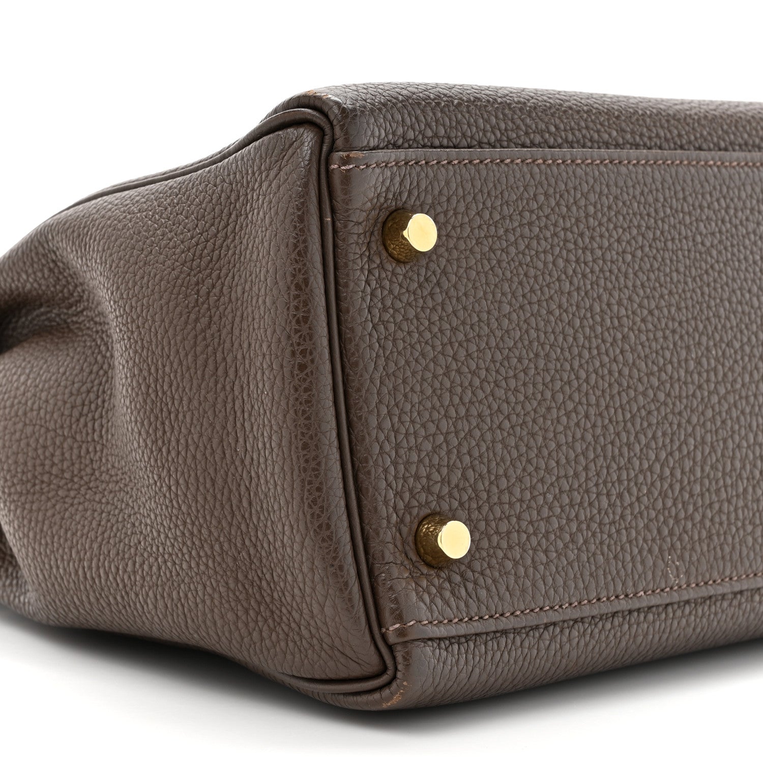 Hermes Togo Kelly Retourne 32 Chocolate 10 of 17