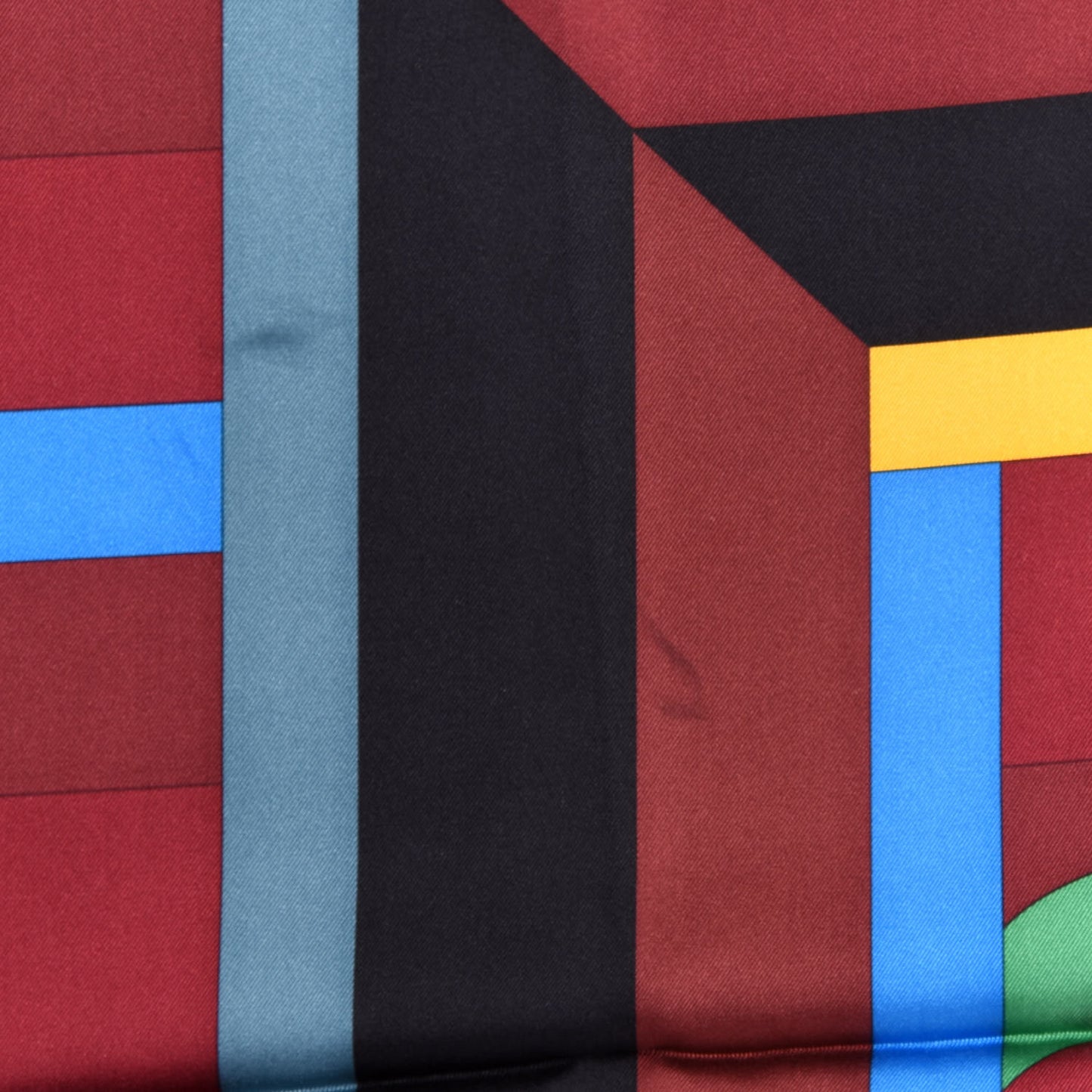 Silk Perspective Cavaliere 90 Twill Orange Rouge H Vert