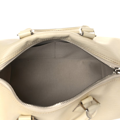 Louis Vuitton Epi Speedy 25 Ivory 5 of 9