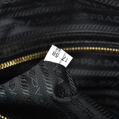 Prada Vitello Shine Bauletto Black 9 of 14