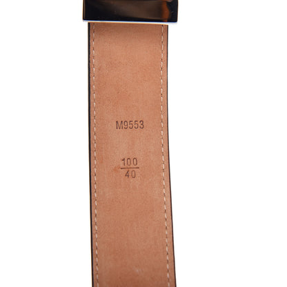 Louis Vuitton Epi 30mm LV Initiales Belt 100 40 Black 7 of 7