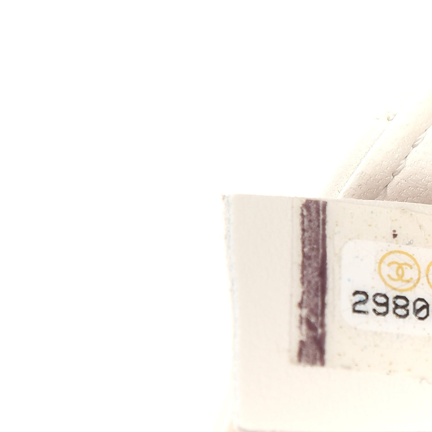 Lambskin Quilted Mini My Precious Flap White