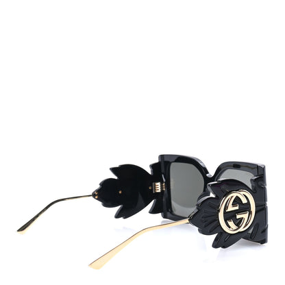 Gucci Acetate Square Frame Wing Sunglasses GG0535S  Black 4 of 7