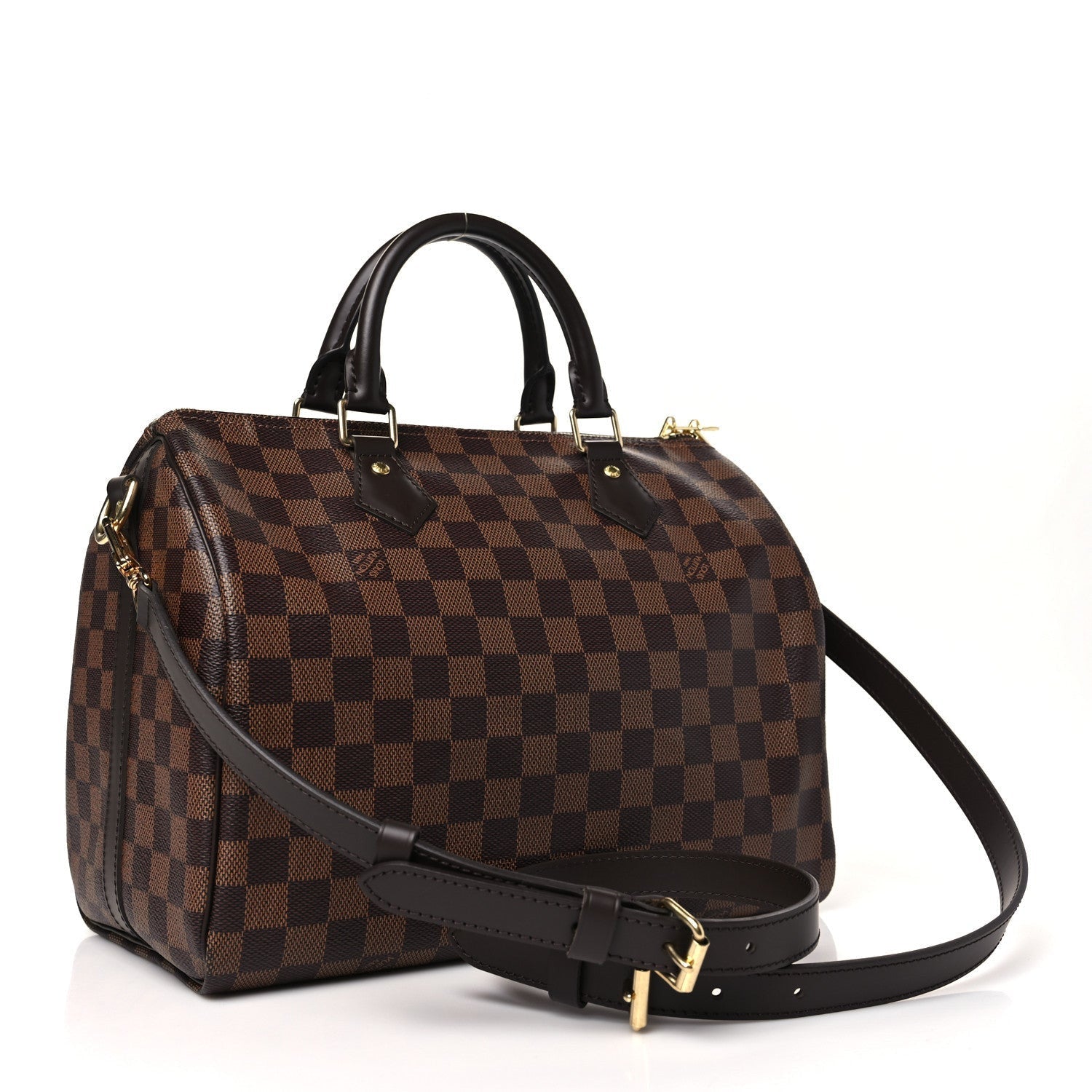 Louis Vuitton Damier Ebene Speedy Bandouliere 30 3 of 7