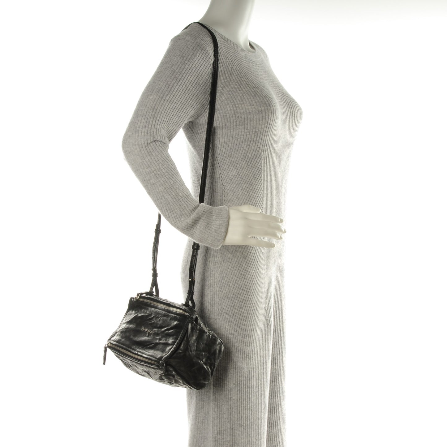 Tumbled Sheepskin Mini Pandora Black