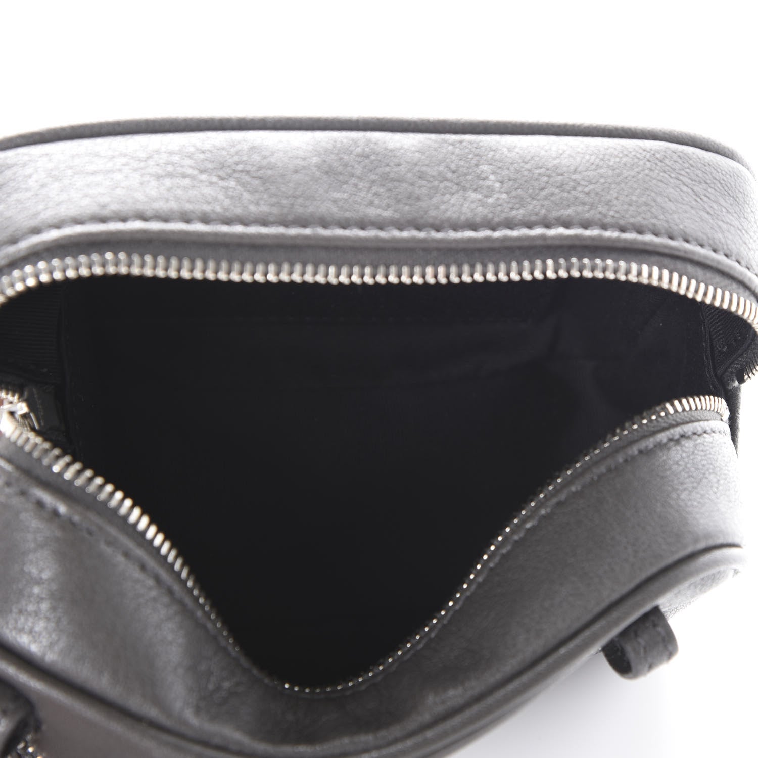 Saint Laurent Lambskin Monogram Lou Belt Bag Asphalt 5 of 9