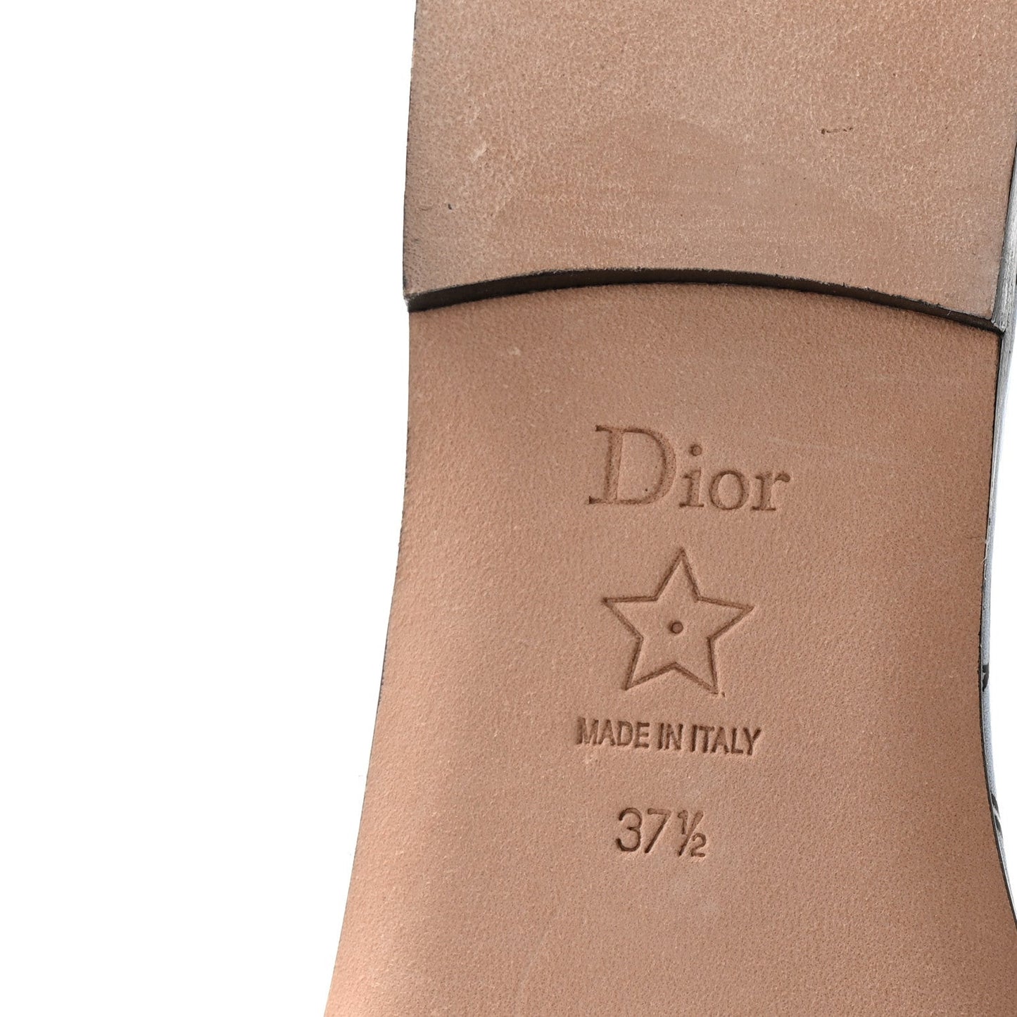 Canvas Miss Dior Embroidered Dway Flat Slide Sandals 37.5 Azure Pale