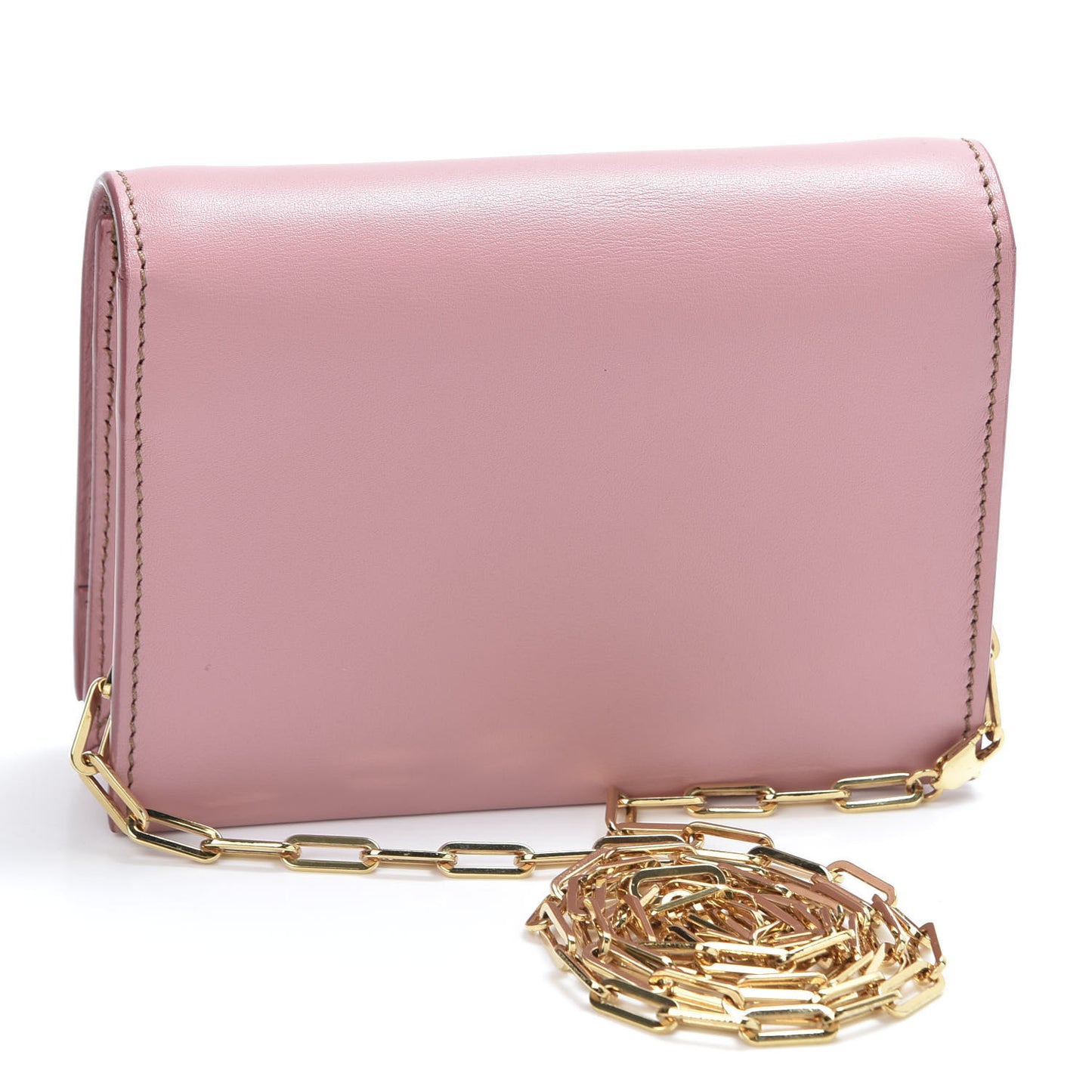 Calfskin Icon Disco Bag Wild Rose
