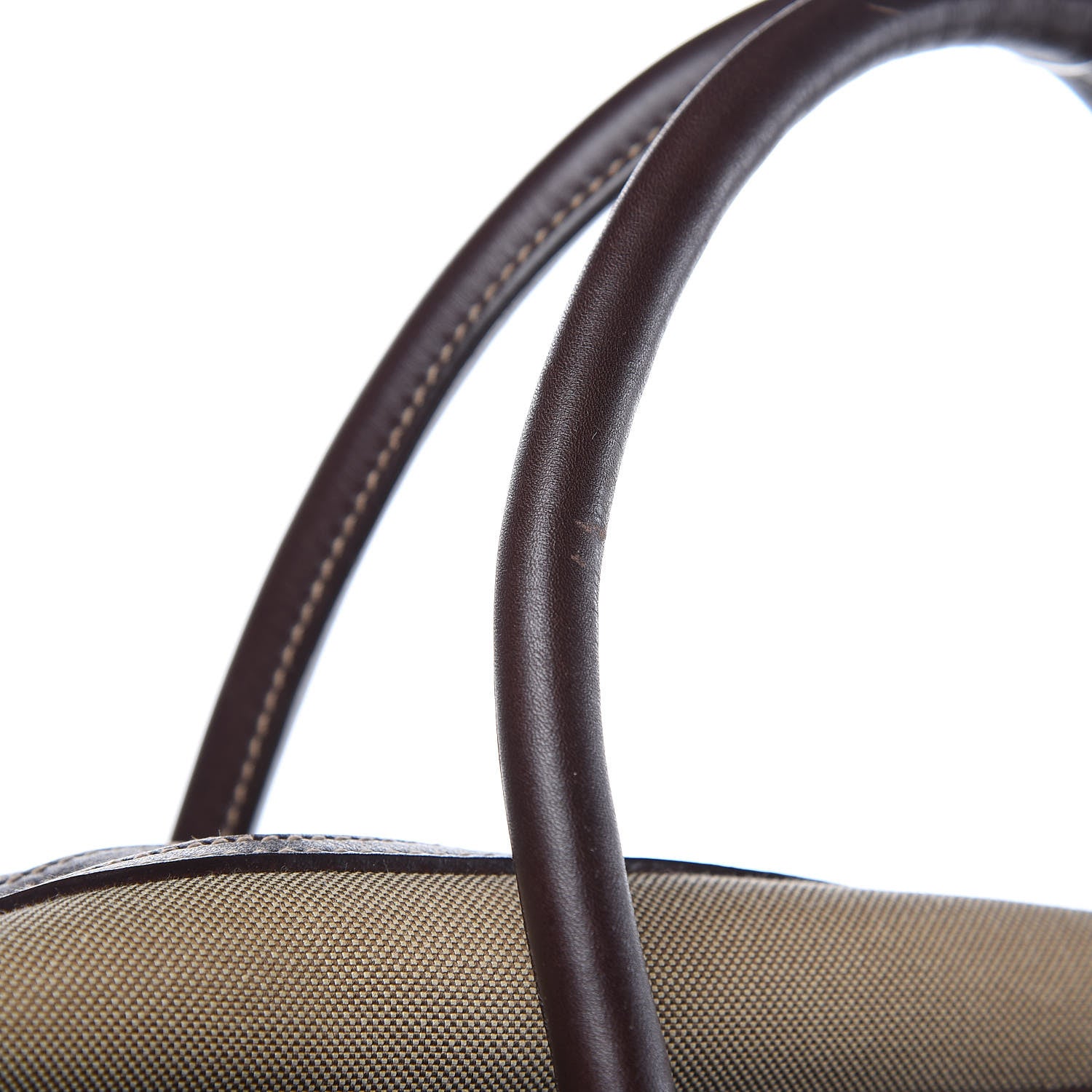 Prada Jacquard Logo Bauletto Corda Moro 16 of 18