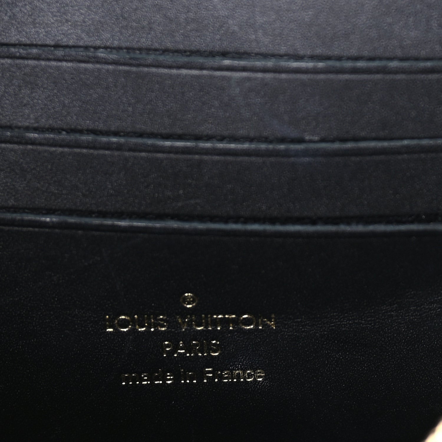Louis Vuitton Reverse Monogram Dauphine Chain Wallet Brown 6 of 9