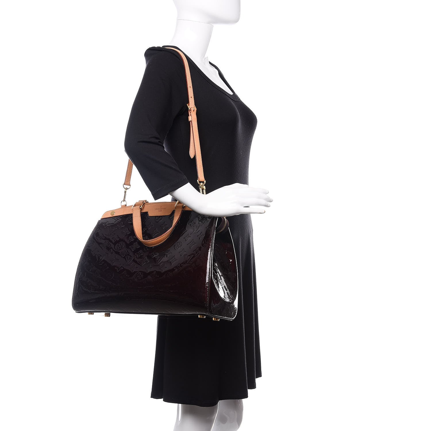 Louis Vuitton Vernis Brea GM Amarante 2 of 13