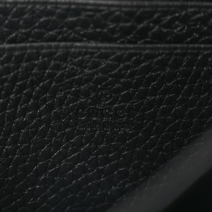 Gucci Calfskin GG Marmont Chain Wallet Black 6 of 9