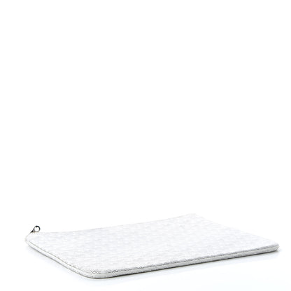 Goyard Goyardine Senat Pochette MM White 4 of 8