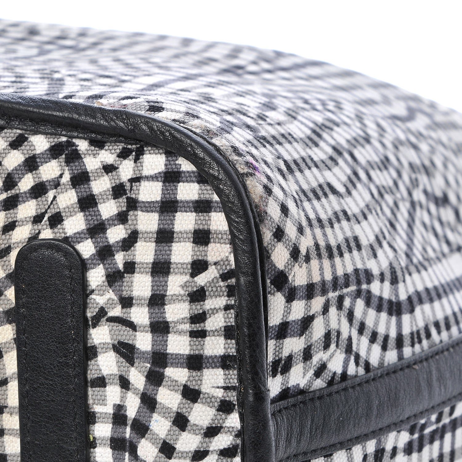 MCM Visetos Large Liz Reversible Shopper Tote Black 28 of 33