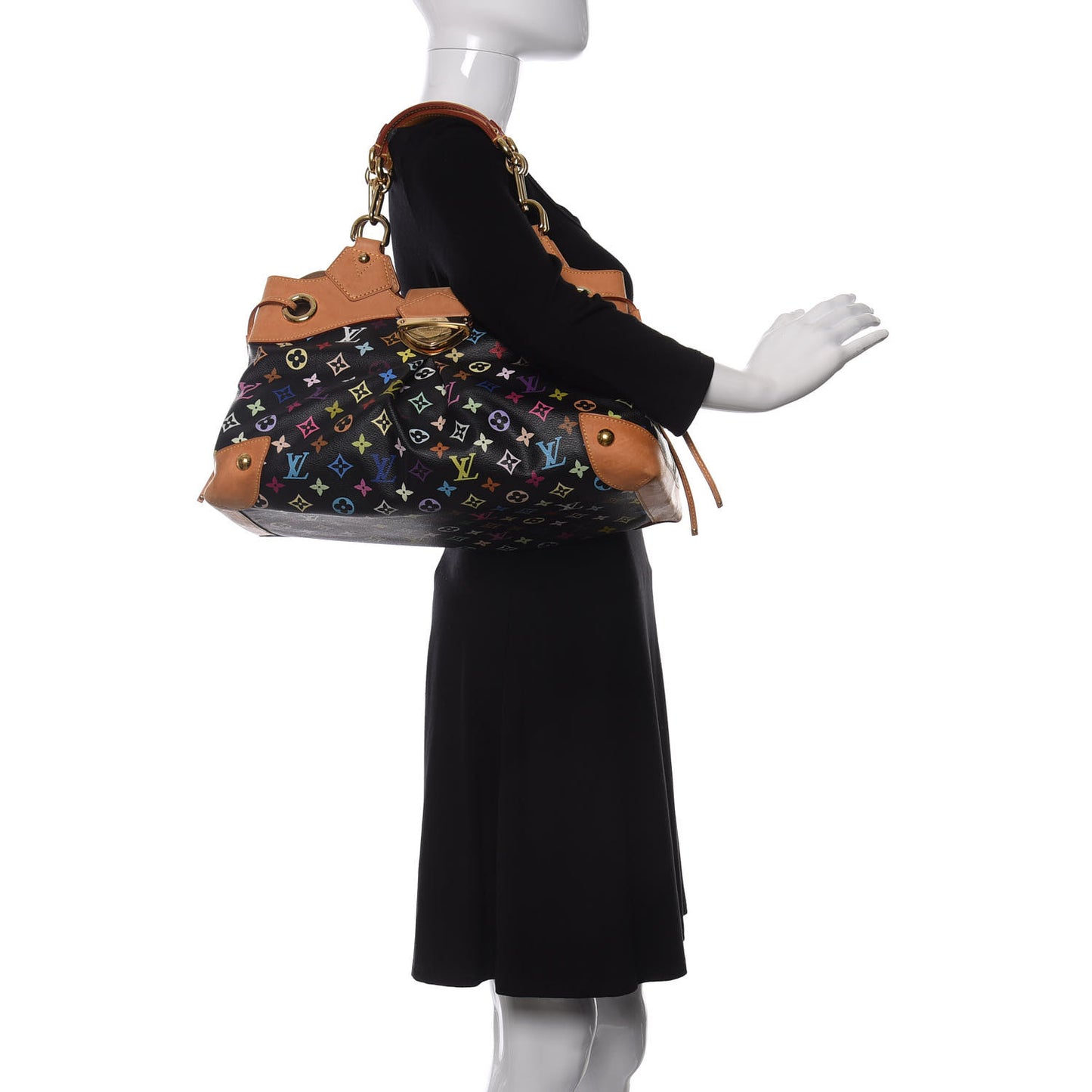 Monogram Multicolor Ursula Black