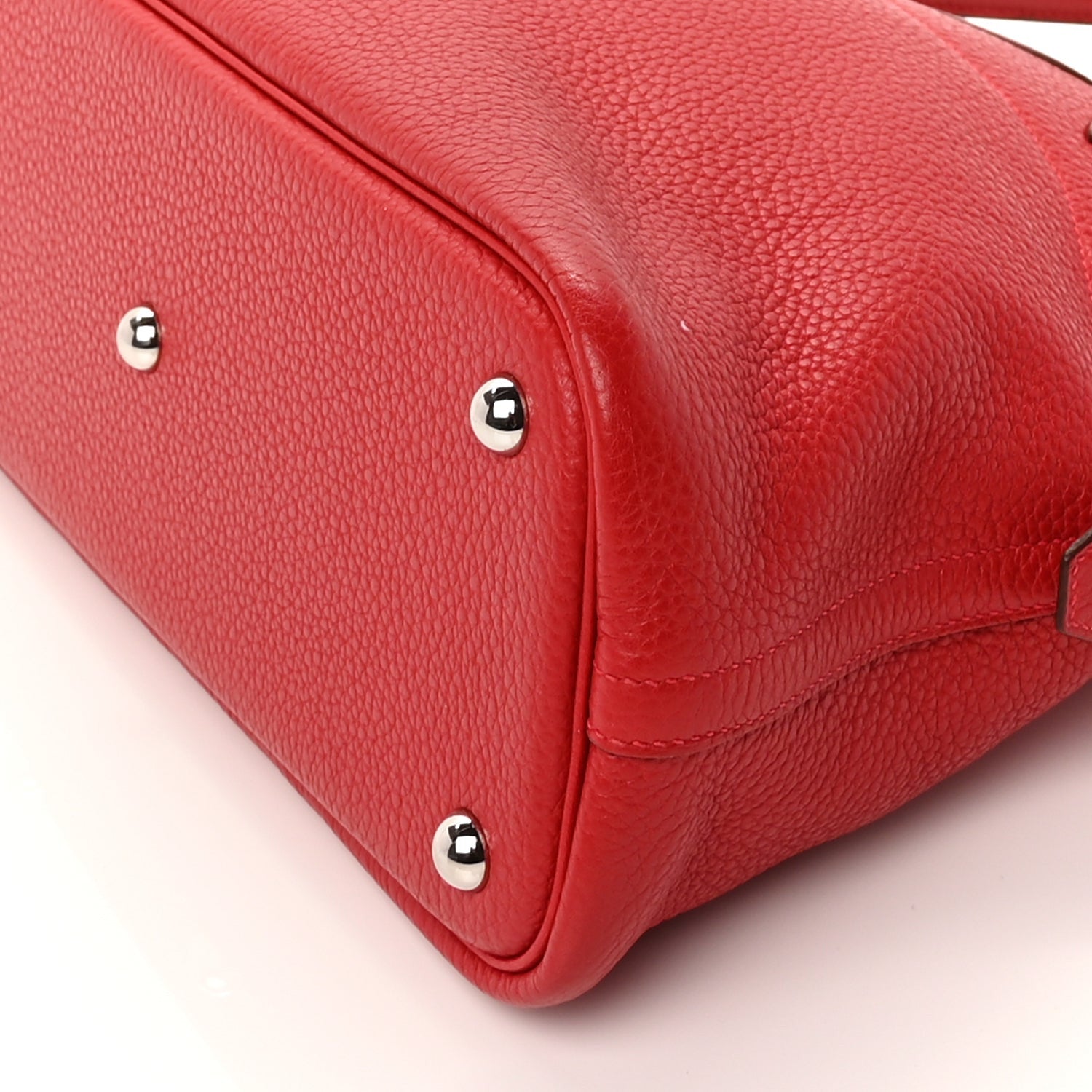 Hermes Taurillon Clemence Bolide 31 Rouge Casaque 8 of 8