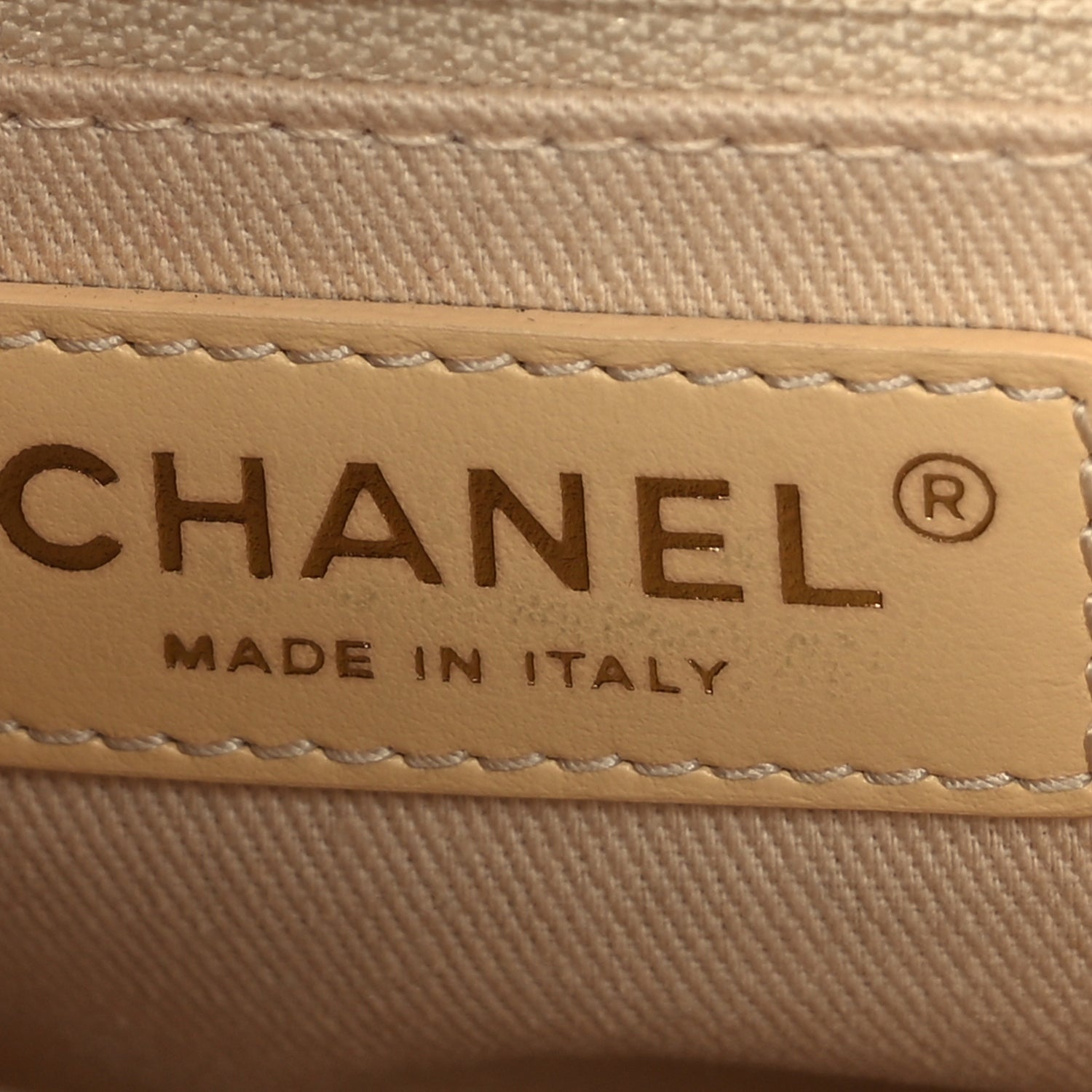 Chanel Lurex Boucle Mini Deauville Tote White 6 of 9