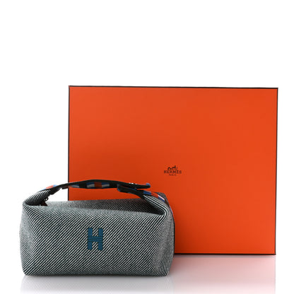 Hermes Wool Small Bride-A-Brac H Natte Pouch Vert Foret 8 of 8