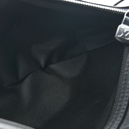 Louis Vuitton Calfskin Shadow Monogram Duo Slingbag Black 5 of 10