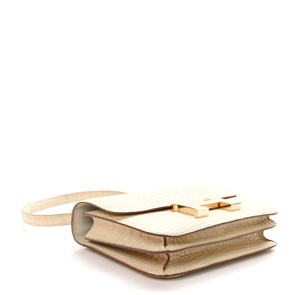 Hermes Matte Alligator Constance 18 Beton 4 of 13