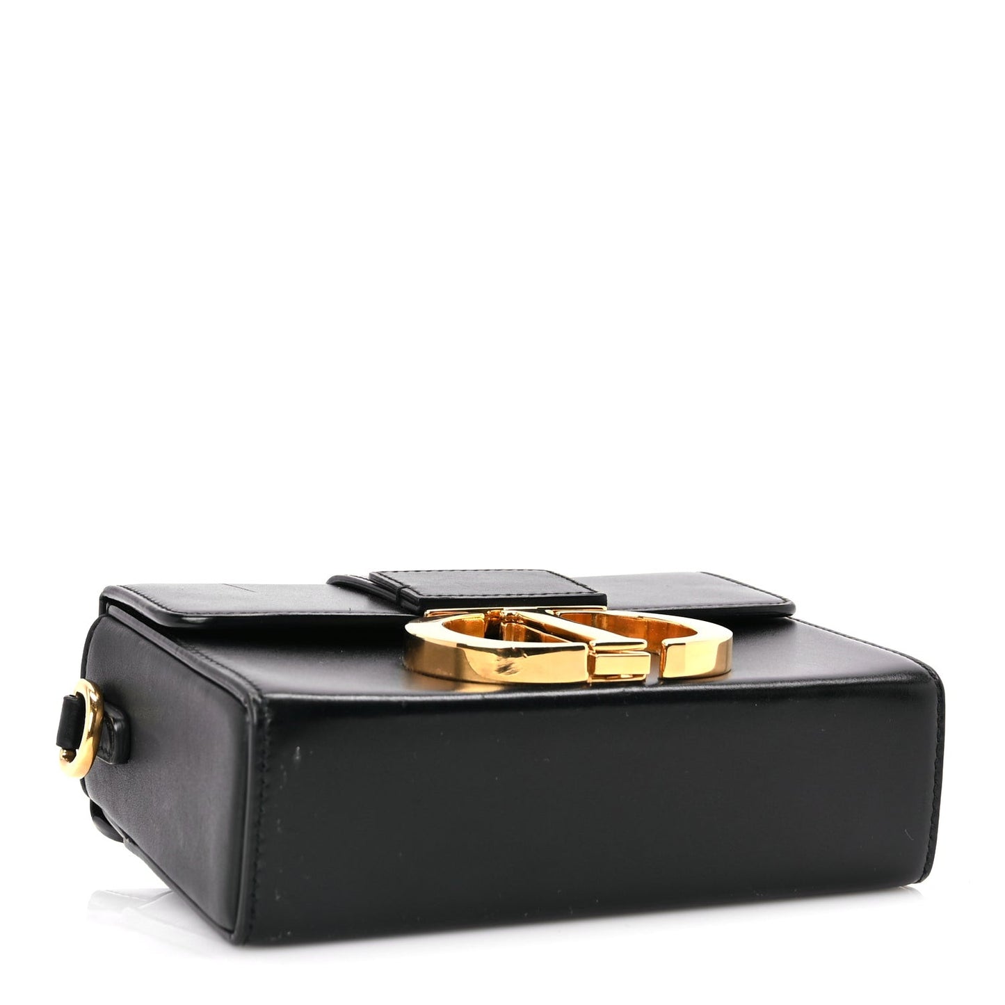 Smooth Calfskin 30 Montaigne Box Bag Black