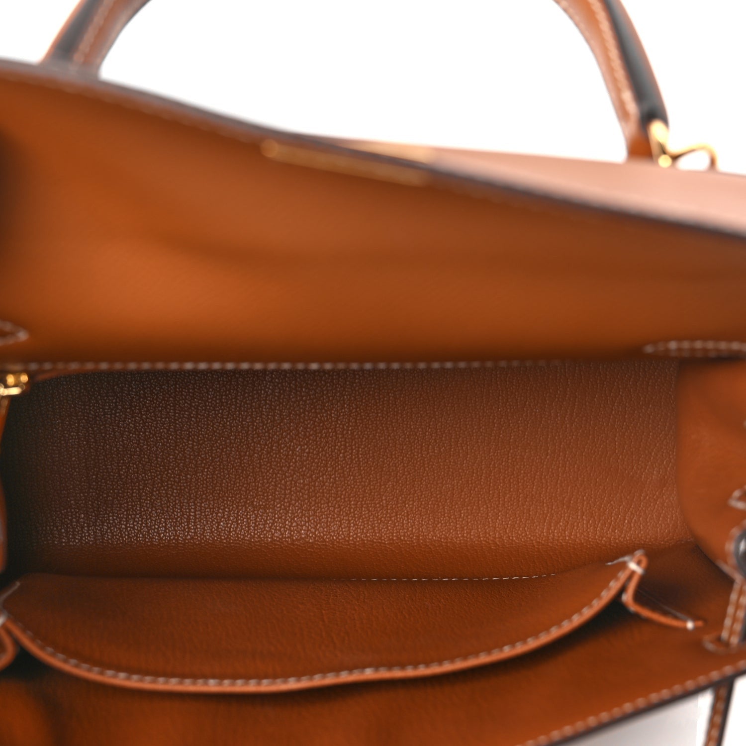 Hermes Epsom Kelly Sellier 25 Gold 4 of 9