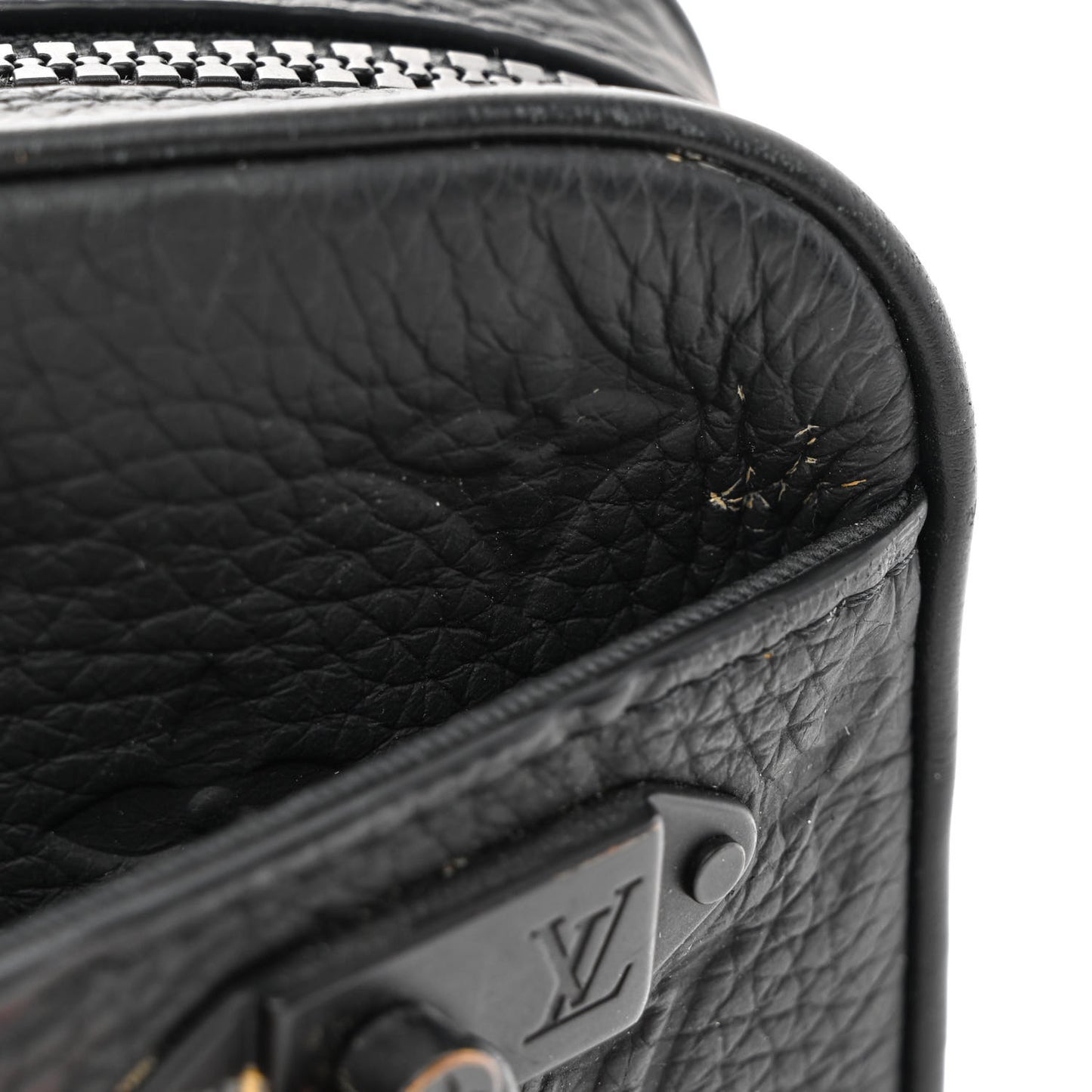 Taurillon Monogram Uniformes Solar Ray Soft Pochette Volga Belt Bag Black