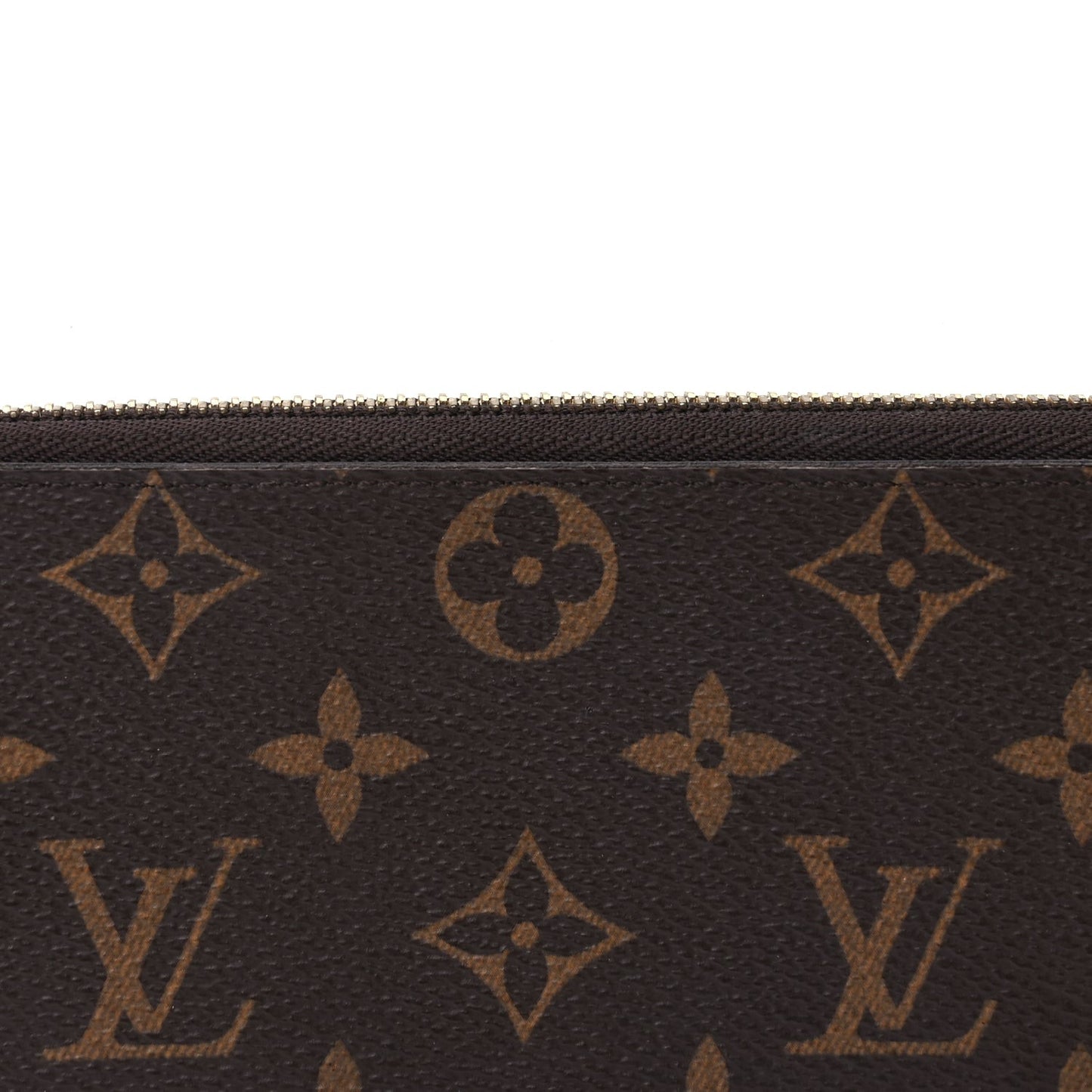 Monogram Clemence Wallet  Rose Ballerine