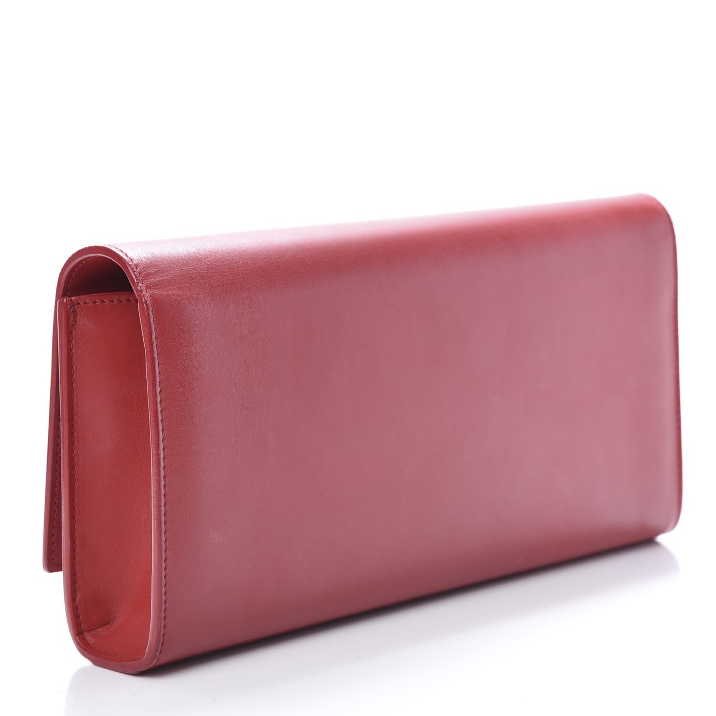 Calfskin Monogram Cassandre Clutch Rouge Orient