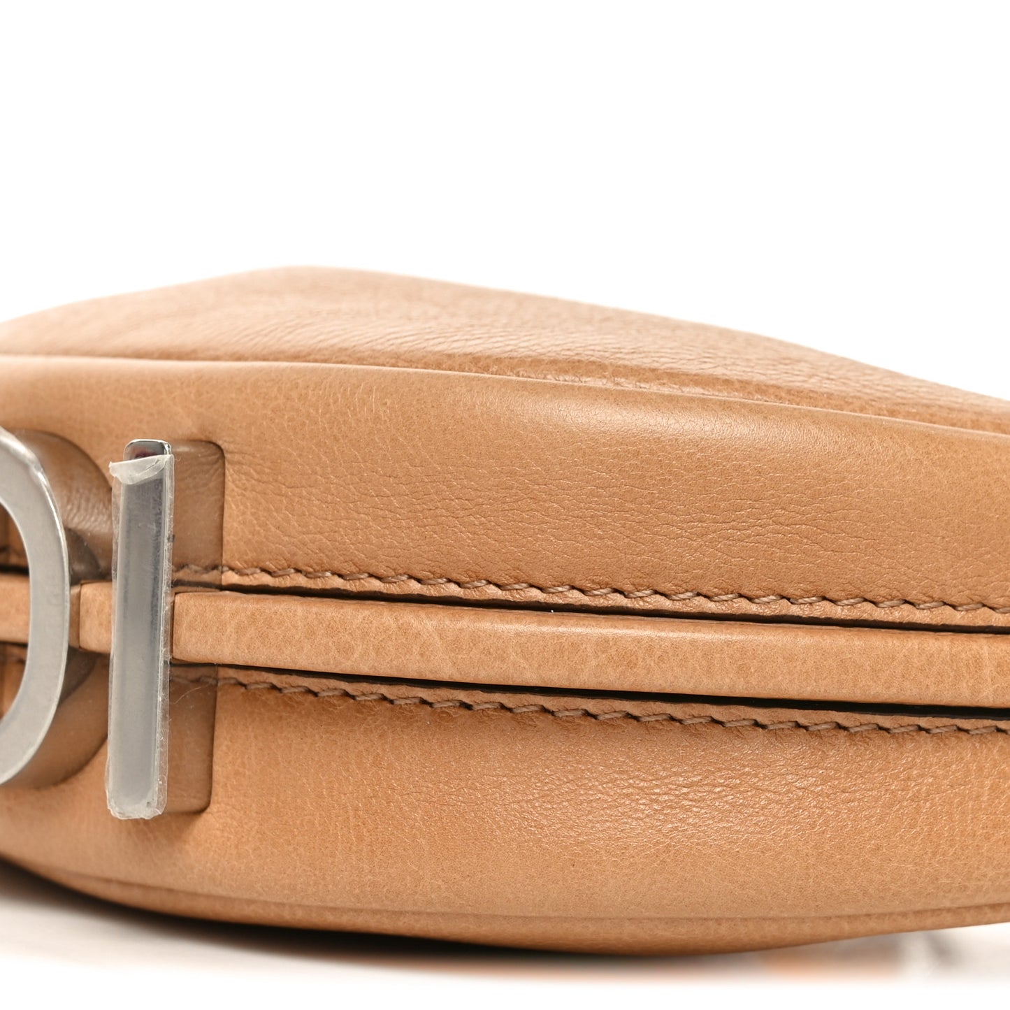 Vitello Grace Nano Fendigraphy Hobo Charm Miele Scuro