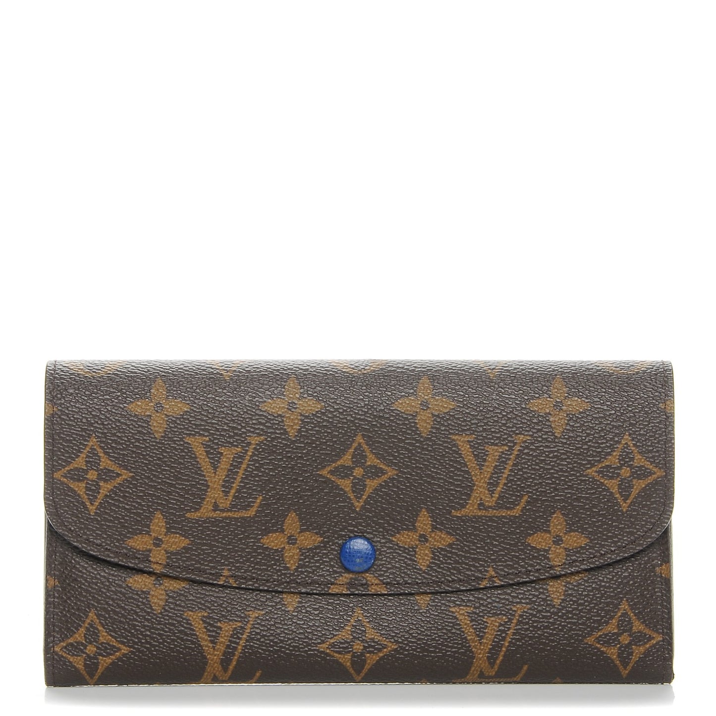 Monogram Emilie Wallet Blue
