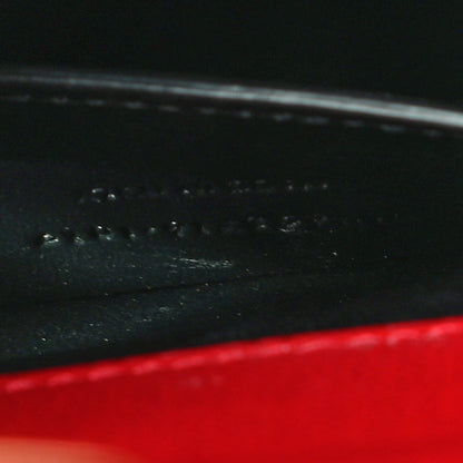 Saint Laurent Grain de Poudre Mini Classic Monogram Cassandra Top Handle Red 7 of 10