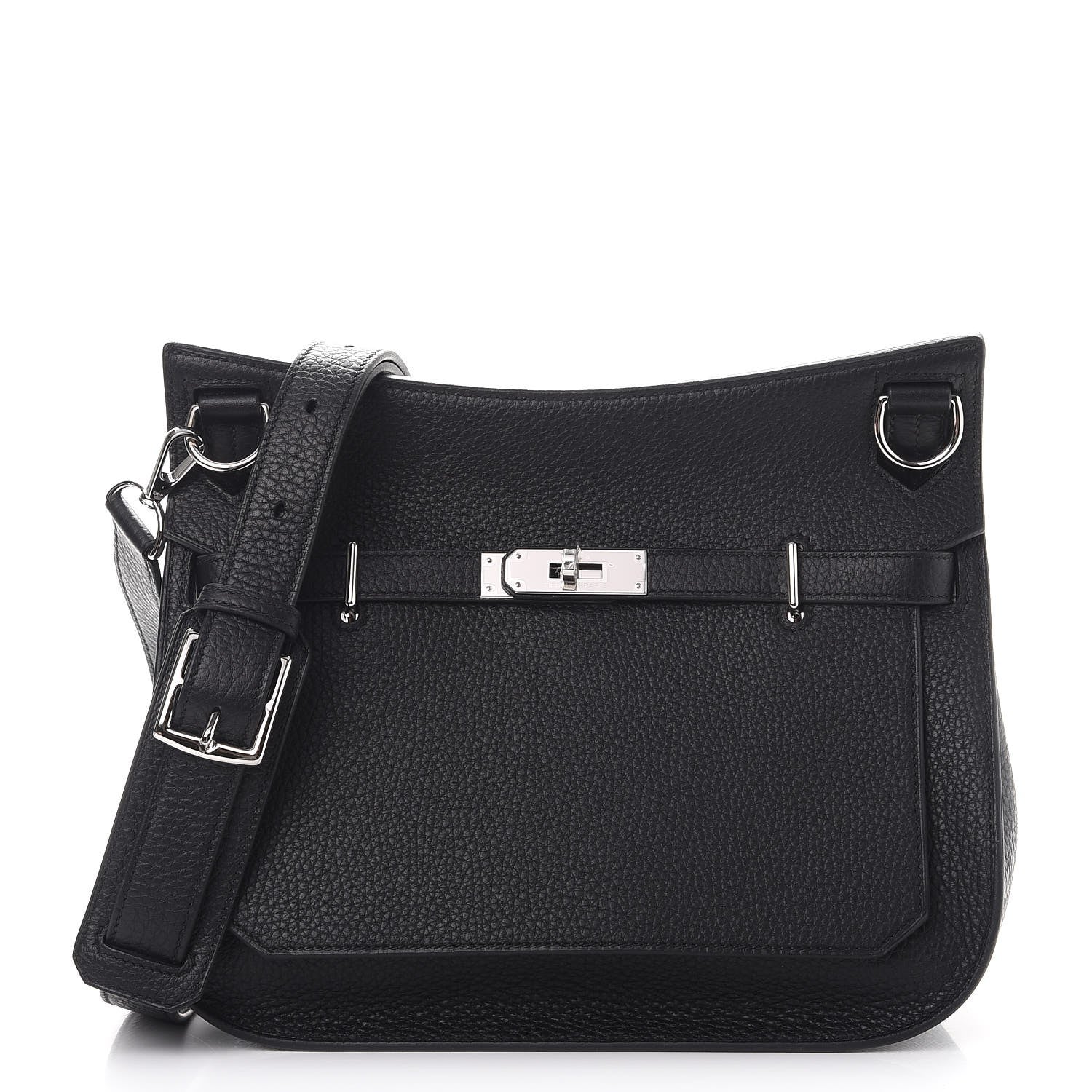 Hermes Taurillon Clemence Jypsiere 28 Black 1 of 8