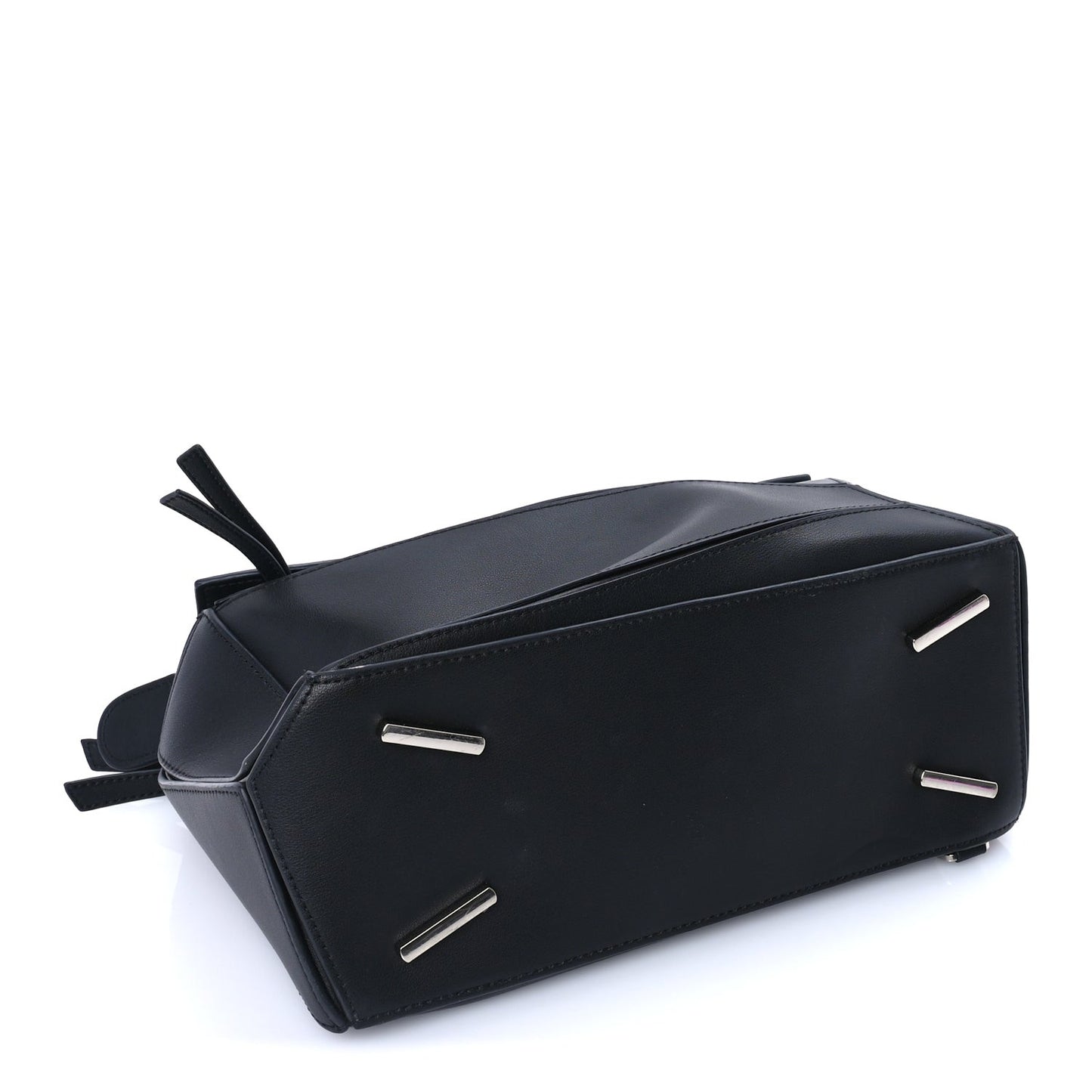 Calfskin Small Puzzle Bag  Black
