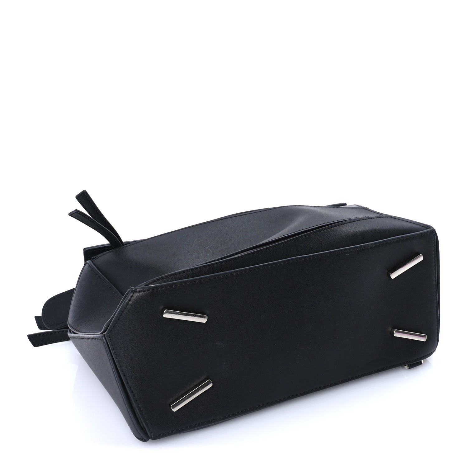 Loewe Calfskin Small Puzzle Bag  Black 3 of 7