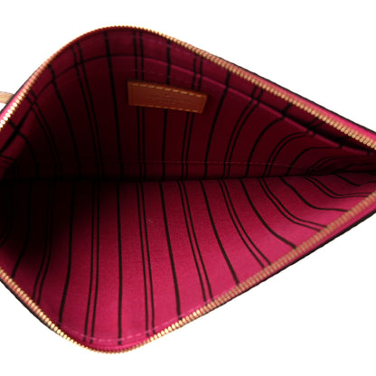 Louis Vuitton Monogram Neverfull MM GM Pochette Pivoine 5 of 8