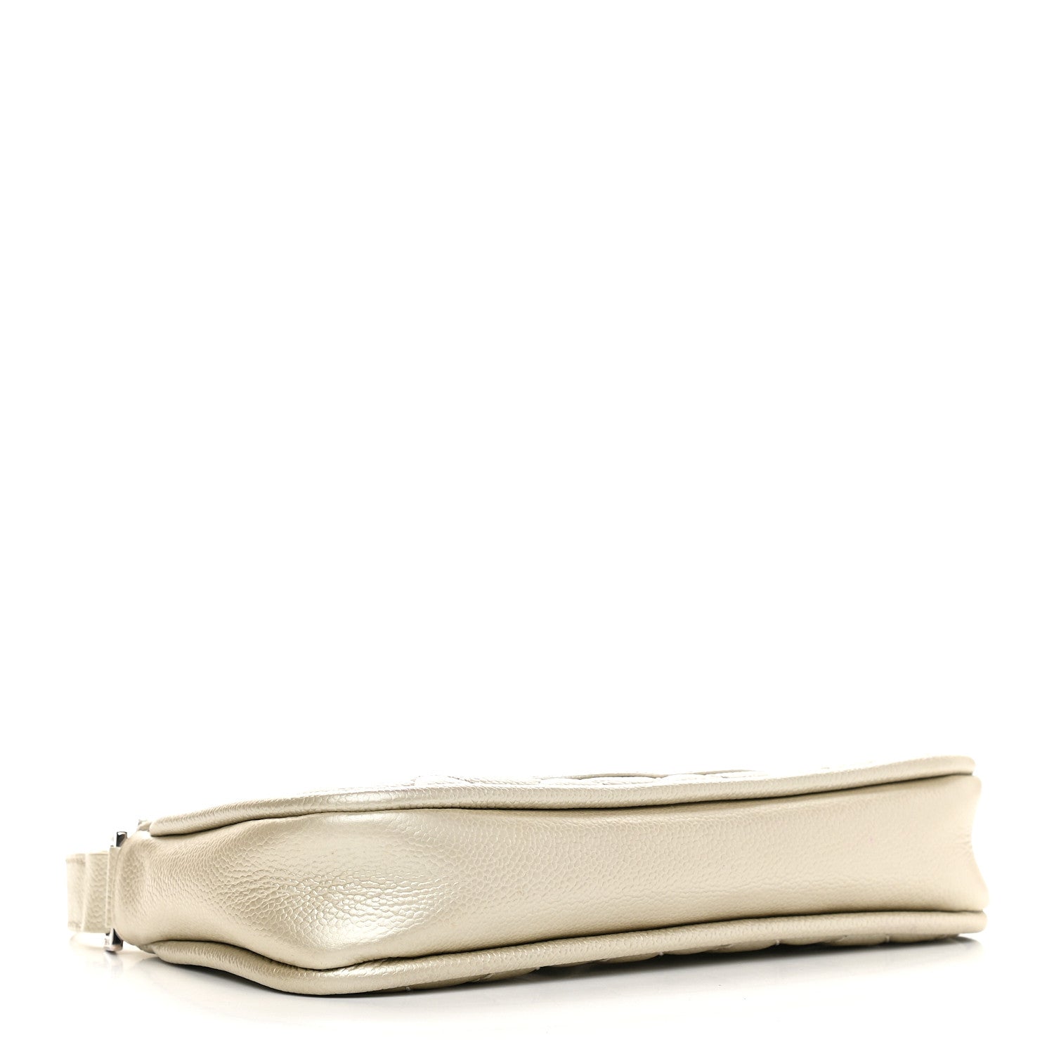 Chanel Metallic Caviar Quilted Timeless CC Shoulder Bag Gold 4 of 12